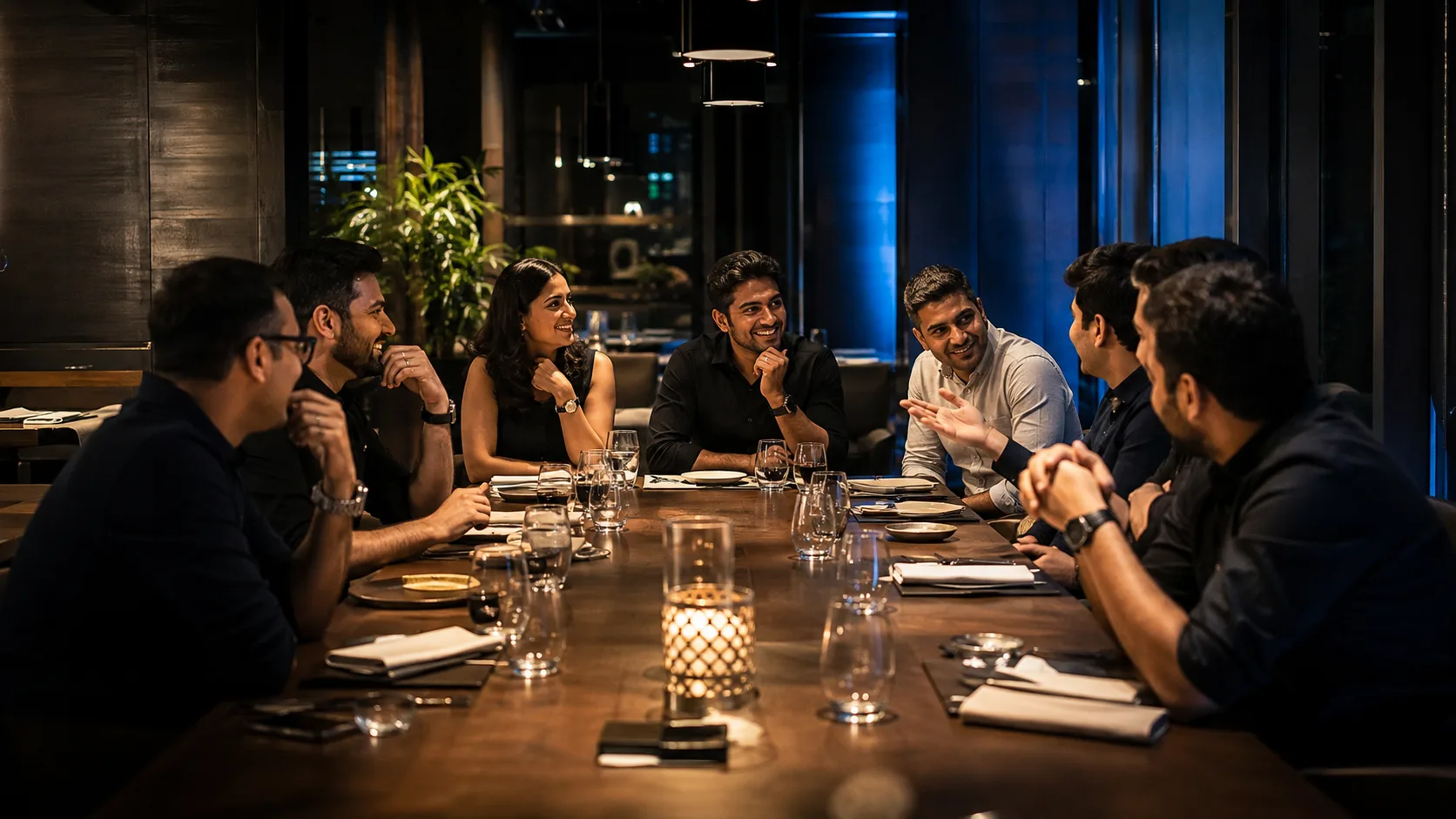 A small curated founder dinner